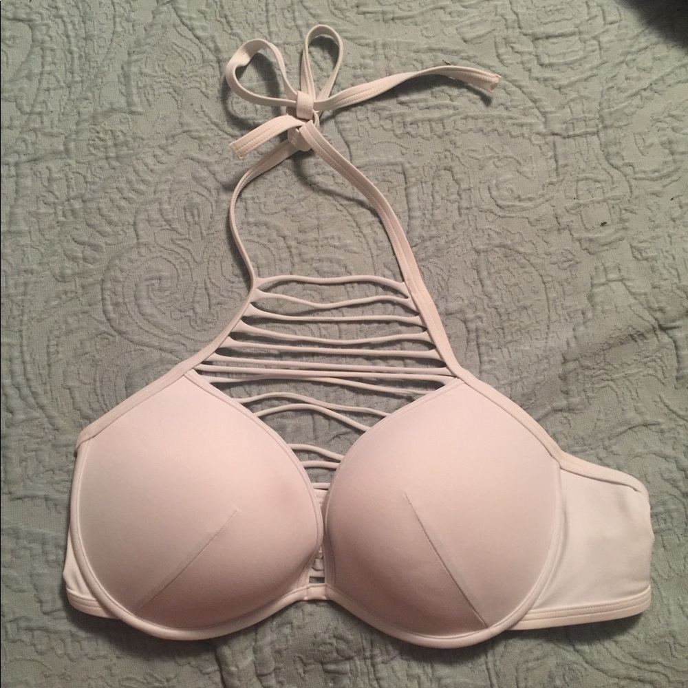 Victoria’s Secret White Push Up Bikini Top